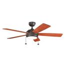 Kichler Lighting Olde Bronze 53W 5-Blade Ceiling Fan with 52 in. Blade Span and 1-Light