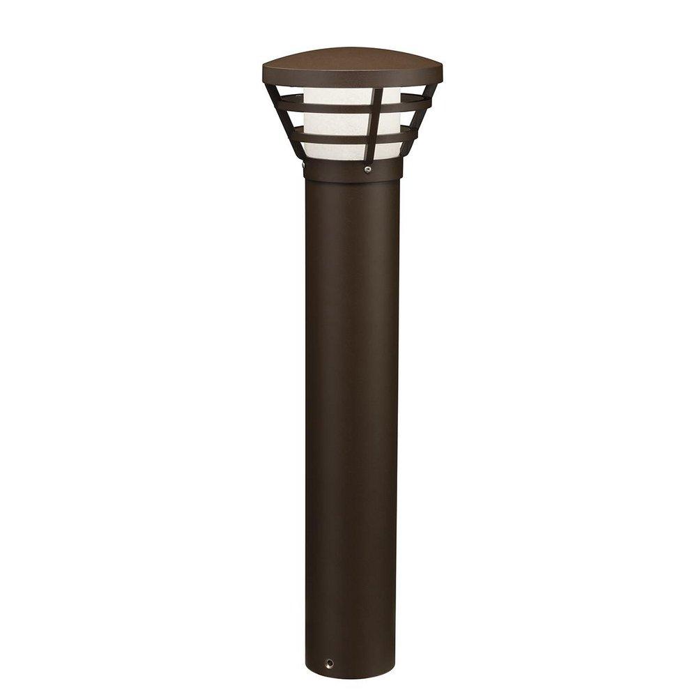 Textured Architectural Bronze *CVR* SOFT CONTEMP LED BOLLARD 