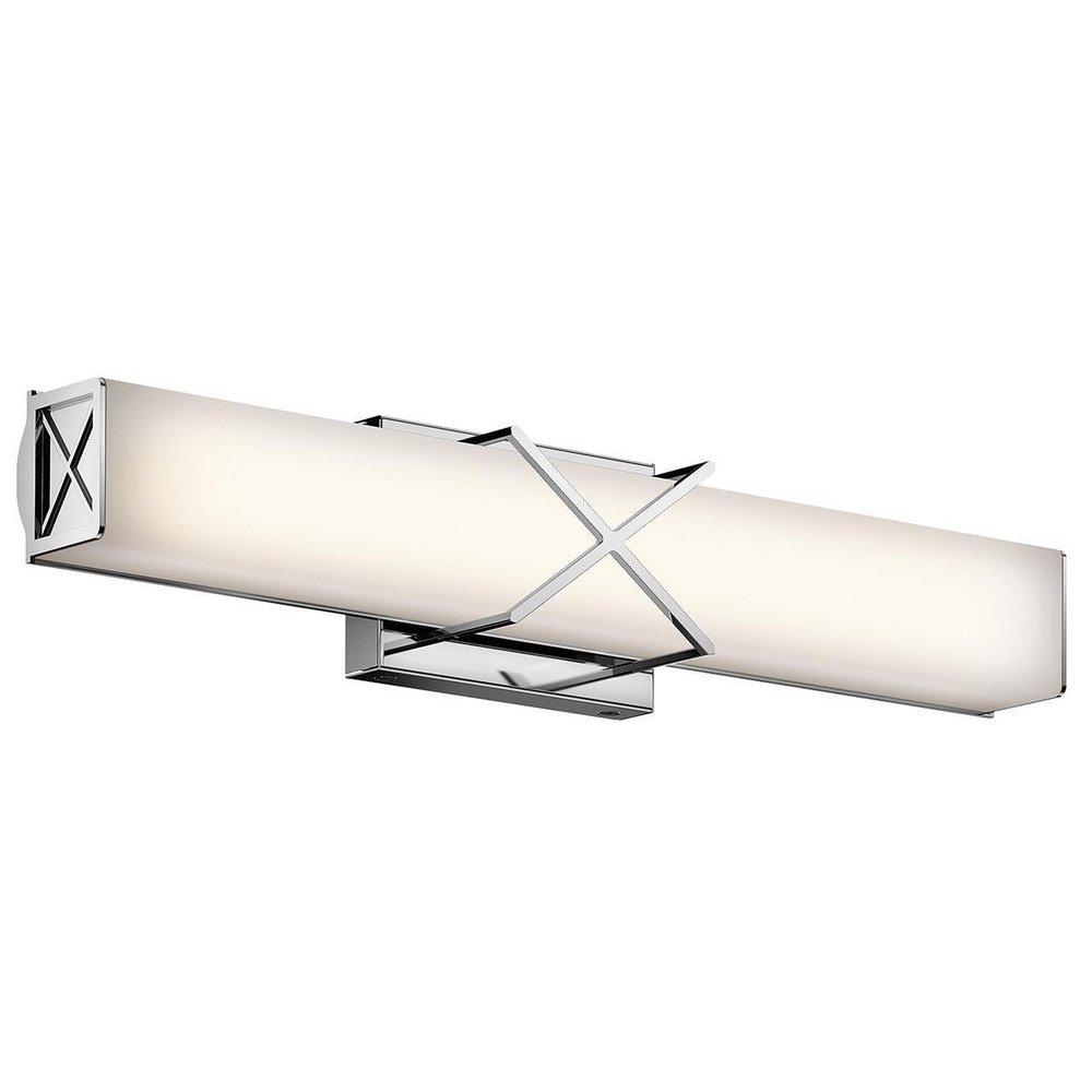 Kichler Lighting Chrome 2-Light LED Bath Light 
