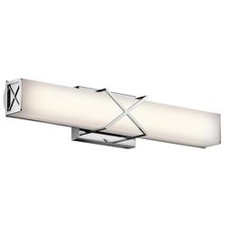 2-Light LED Bath Light in Polished Chrome