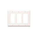 LEVITON White Wall Plate 