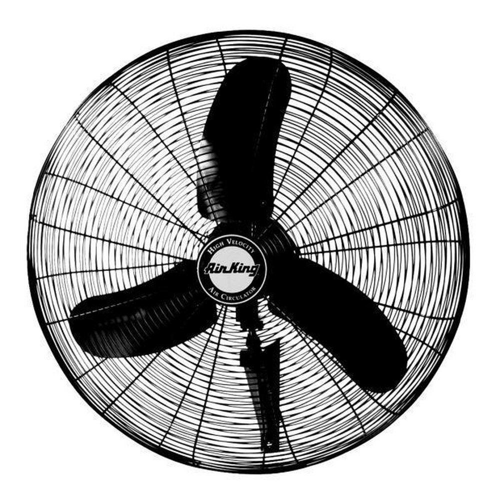 Air King America Inc 3-Blade Oscillating Wall Mount Portable Fan 