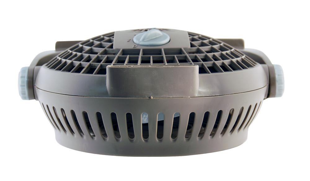 Air King America Inc Grey 9 in. 2-speed Pivot Fan 