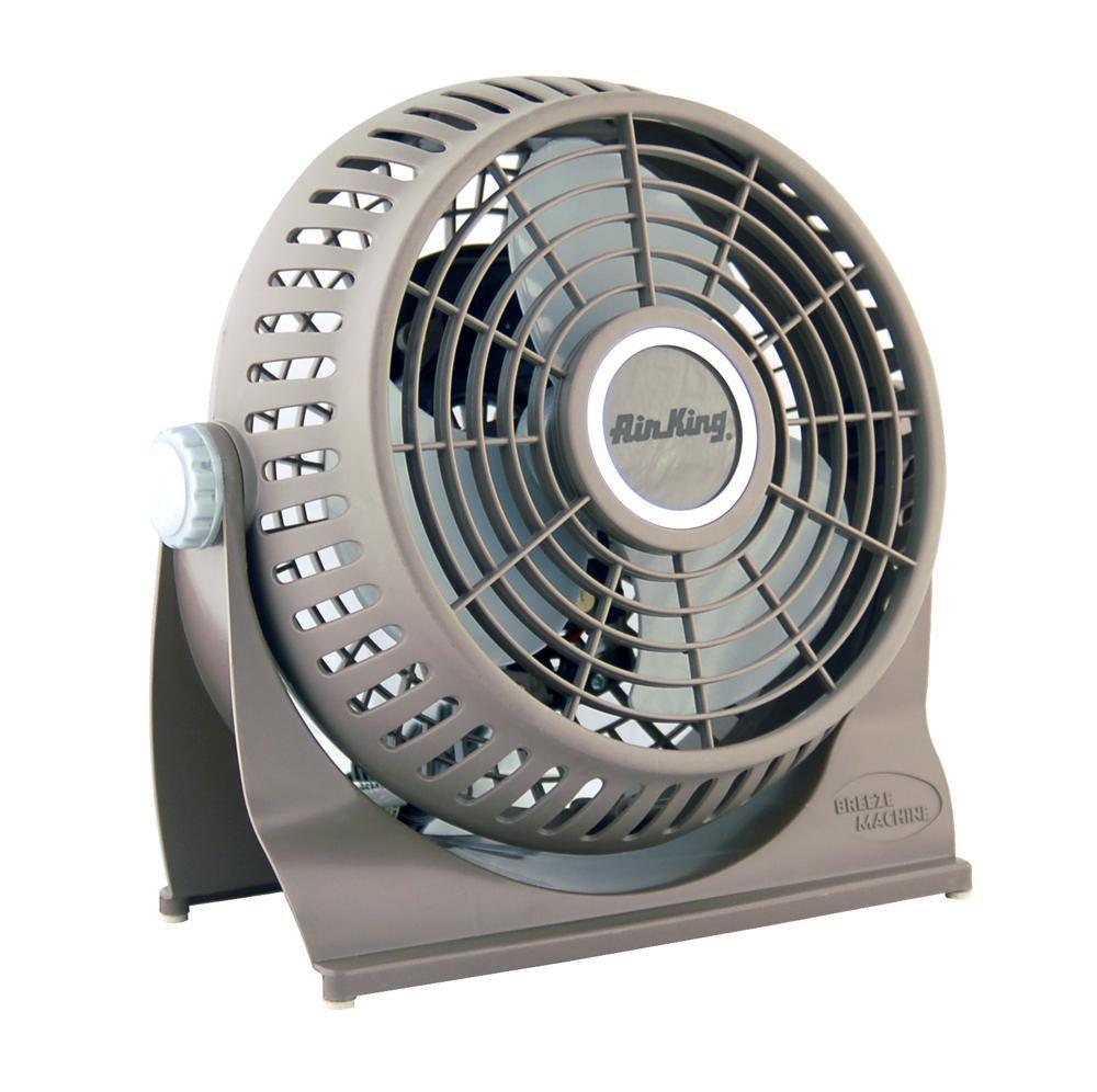 Air King America Inc Grey 9 in. 2-speed Pivot Fan 
