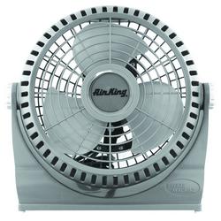9 in. 2-speed Pivot Fan in Grey