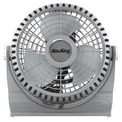9 in. 2-speed Pivot Fan in Grey