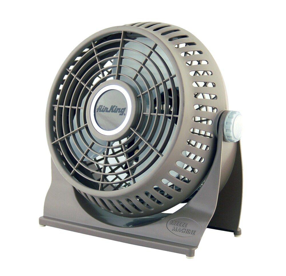 Air King America Inc Grey 9 in. 2-speed Pivot Fan 
