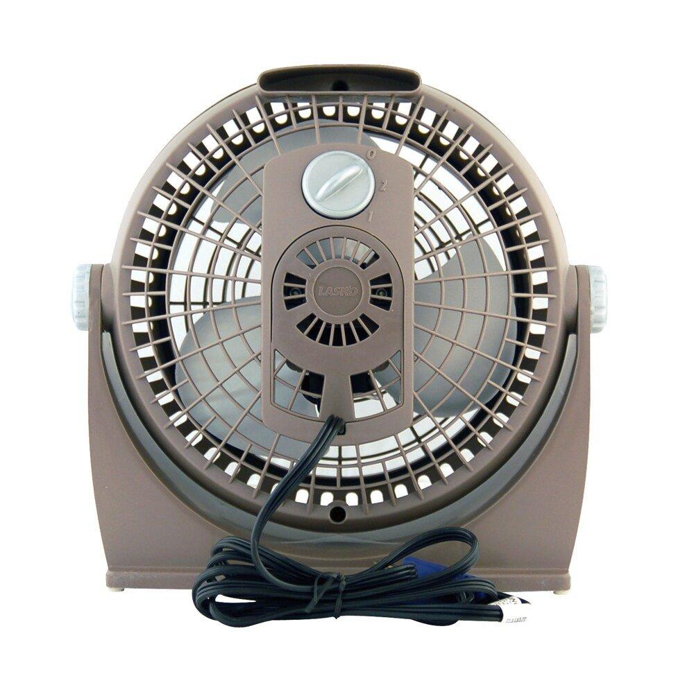 Air King America Inc Grey 9 in. 2-speed Pivot Fan 