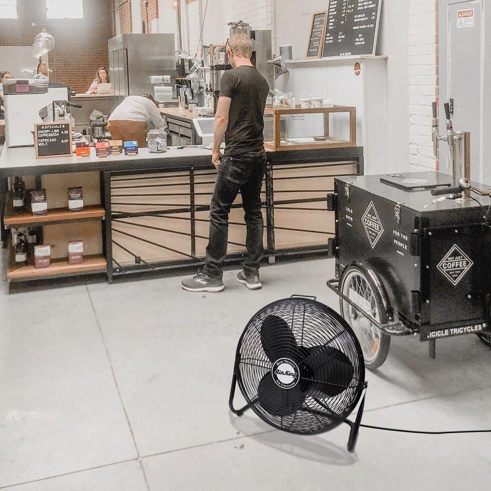 Air King America Inc 3-Blade Pivoting Floor Portable Fan 