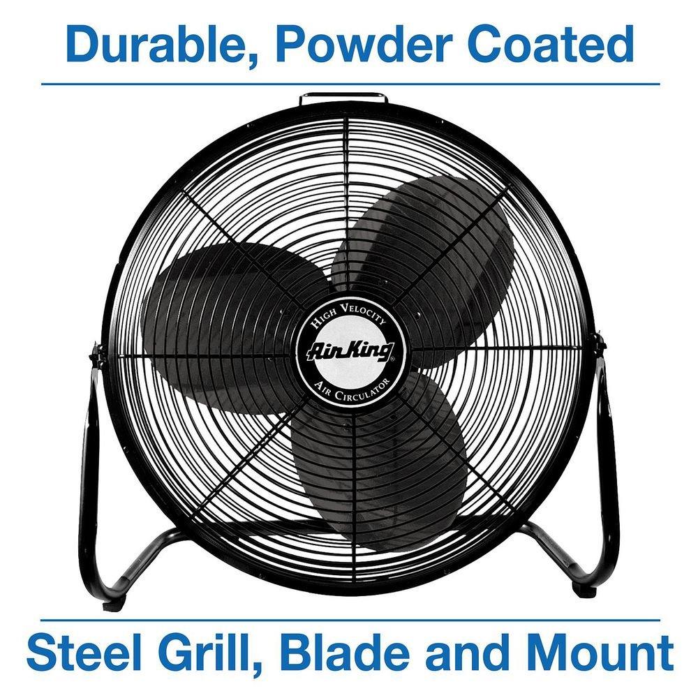 Air King America Inc 3-Blade Pivoting Floor Portable Fan 