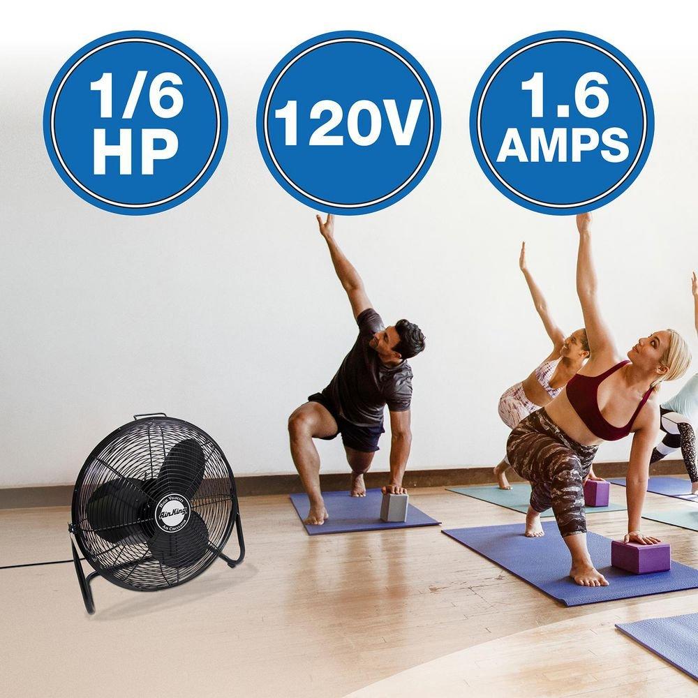 Air King America Inc 3-Blade Pivoting Floor Portable Fan 