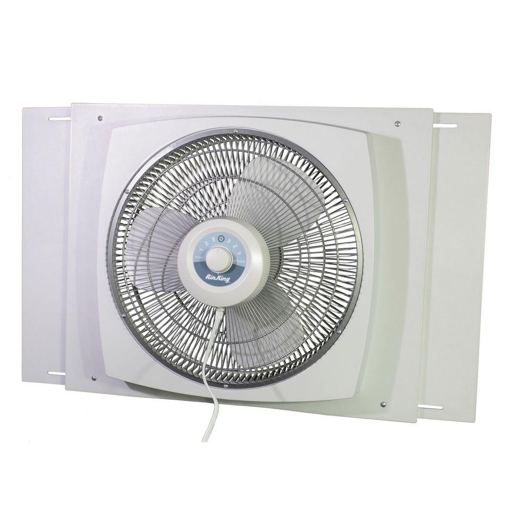Air King America Inc 3-Blade Oscillating Pedestal Portable Fan 