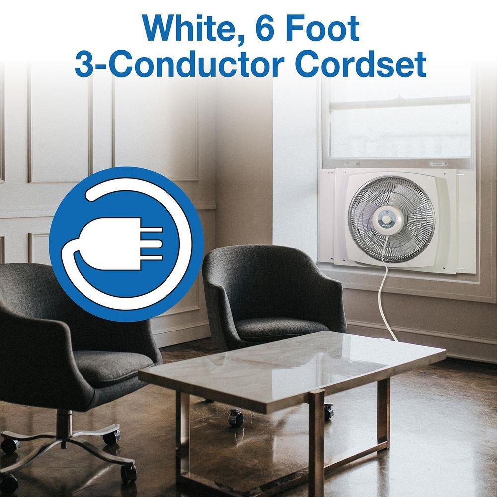 Air King America Inc 3-Blade Oscillating Pedestal Portable Fan 