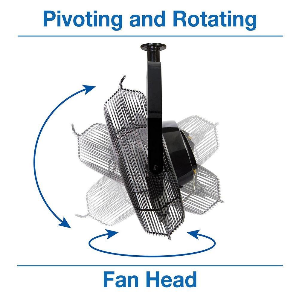 Air King America Inc 3-Blade Ceiling Mount Portable Fan 