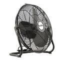 Air King America Inc Black 14 in. 3-Blade Floor Mount Pivoting Fan 
