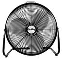 Air King America Inc Black 12 in. 3-Blade Floor Mount Pivoting Fan 