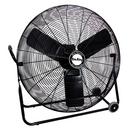 Air King America Inc Black 3-Blade Pivoting Floor Portable Fan 
