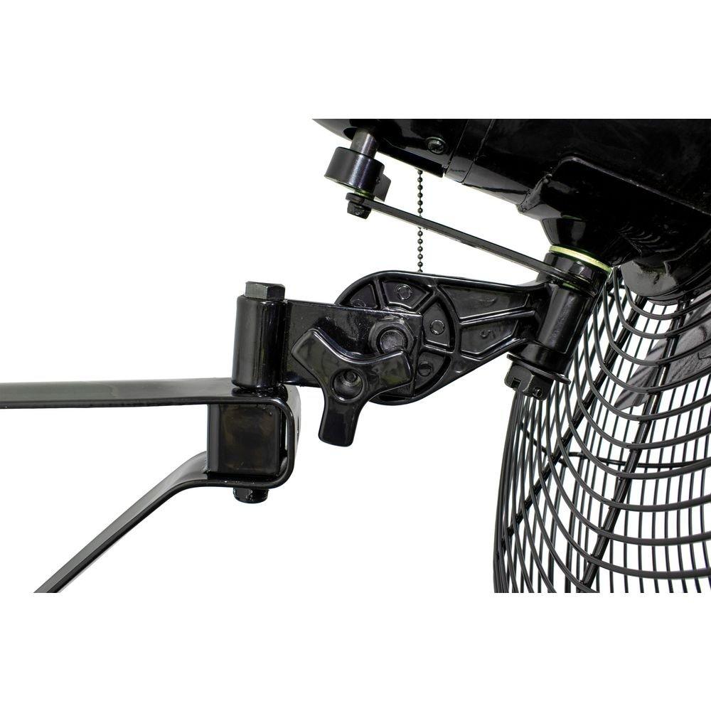 Air King America Inc 3-Blade Oscillating Wall Mount Portable Fan 
