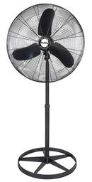Air King America Inc Black 3-Blade Oscillating Pedestal Portable Fan 