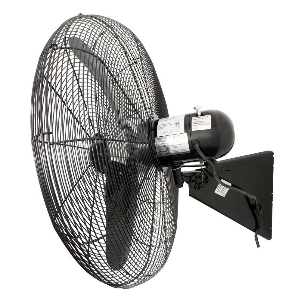 Air King America Inc 3-Blade Oscillating Wall Mount Portable Fan 