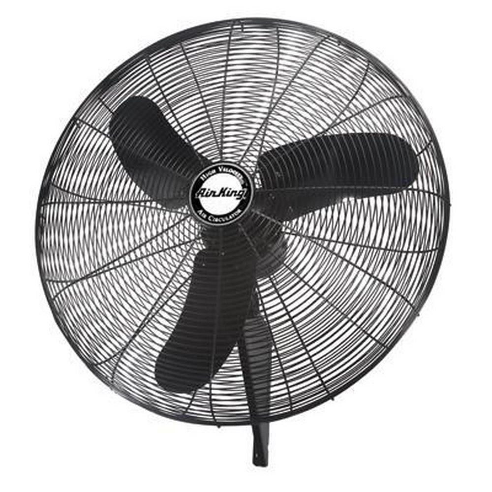 Air King America Inc 3-Blade Oscillating Wall Mount Portable Fan 
