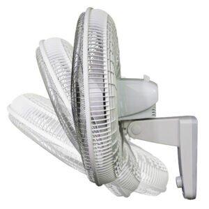 Air King America Inc White 18 in. 3-Blade Wall Mount Oscillating Fan 
