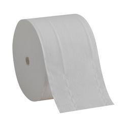 4-1/20 x 3-17/20 in. Compact Premium Coreless 2-Ply Embossed Bath Tissue in White (Case of 18)