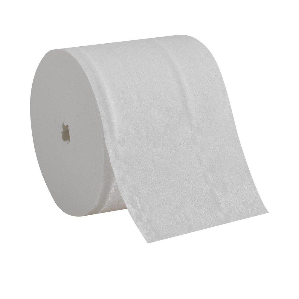 Georgia-Pacific White 3-17/20 in. 2-ply Bath Tissue in White (Case of 36) 