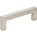 Hardware Resources Satin Nickel 3/8 in. Zinc Cabinet Pull 