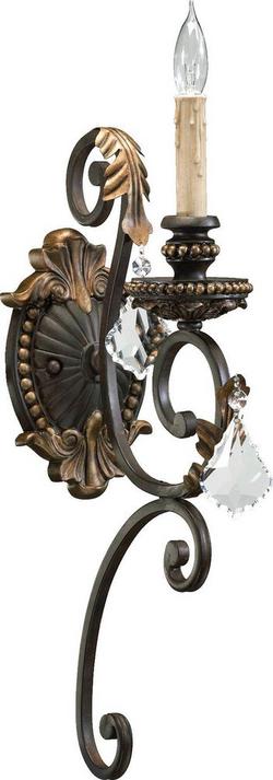 TOSI 1 60 Watts Candelabra Incandescent SCONCE