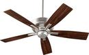 Quorum International Satin Nickel 52 in. 72W 5-Blade Ceiling Fan 