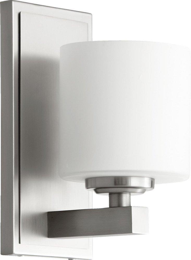Satin Nickel SN 1 100W MED INCAND SCONCE 