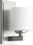 Satin Nickel SN 1 100W MED INCAND SCONCE 