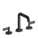 Kallista Gunmetal Two Handle Widespread Bathroom Sink Faucet 