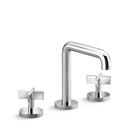 Kallista Polished Chrome Two Handle Widespread Bathroom Sink Faucet 