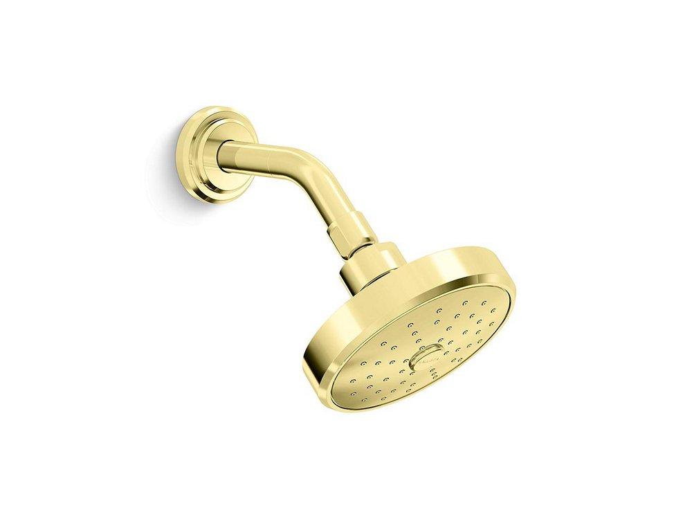 Kallista Unlacquered Brass Showerhead 