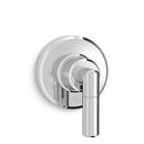 Pressure Balancing Volume Control Trim with Single Lever Handle in Polished Chrome