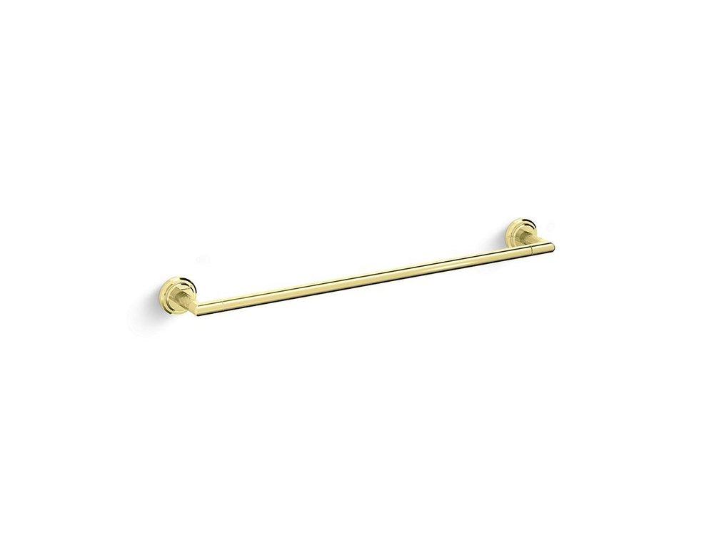 Kallista Unlacquered Brass 24 in. Towel Bar 