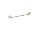 24 in. Towel Bar in Unlacquered Brass