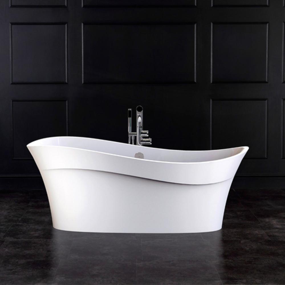 Victoria+Albert&reg; Englishcast&trade; White 66-3/4 x 31-3/8 in. Freestanding Bathtub 