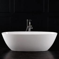 67 x 31-1/4 in. Freestanding Bathtub in Englishcast White