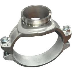 4 x 3 in. Female Threaded Reducing 316 Stainless Steel Mechanical Tee with EPDM Gasket