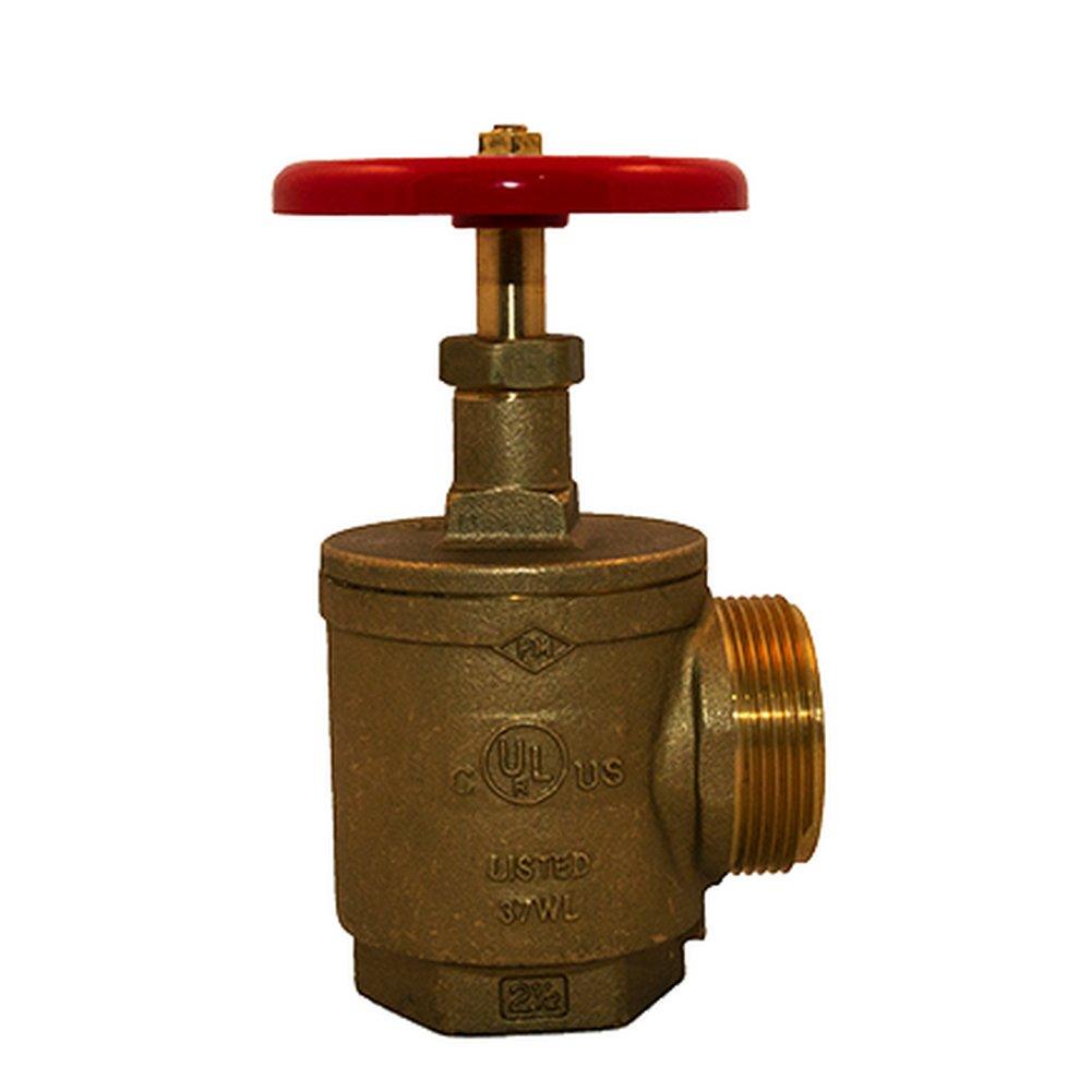 FPPI&reg; Rough Brass 5-1/5. Brass Hose Valve 