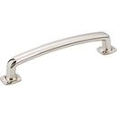 Jeffrey Alexander Polished Nickel 5-7/8 in. Forged Look Flat Bottom Pull 