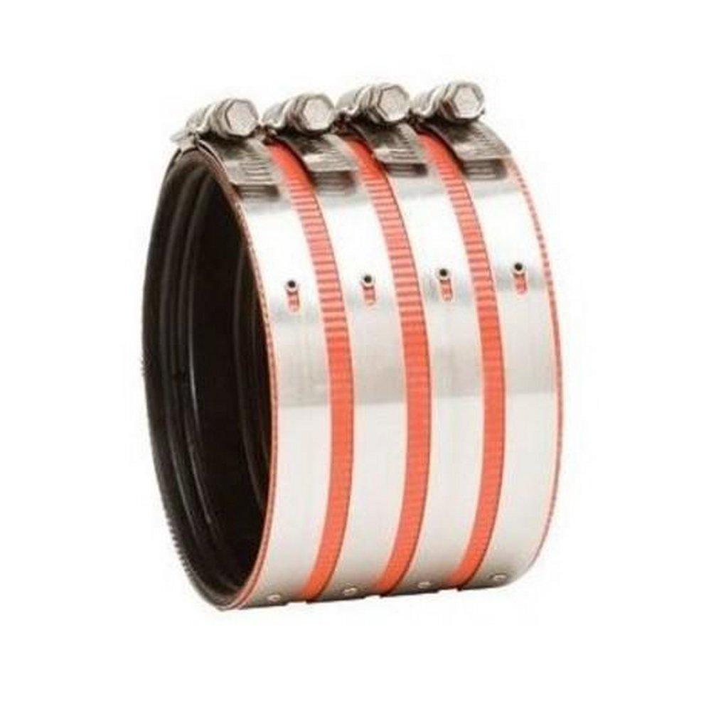 No Hub 304 Stainless Steel Coupling with Neoprene Gasket 