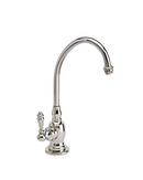 Unlacquered Polished Brass Hot and Cold Water Dispenser