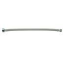 Jaclo Industries Grey 16 in. OD x ID Flexible Braided Toilet Supply Line with Metal Nut for 3/8 in. OD Supply Valve 