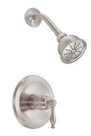 2 gpm Shower Faucet Trim Only with Single Lever Handle in Brushed Nickel