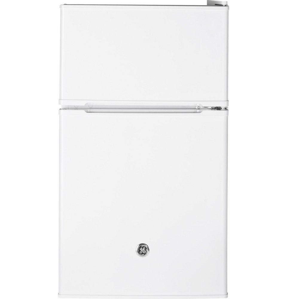 GE&reg; White 18-3/4 in. 3.1 cu. ft. Compact Refrigerator 