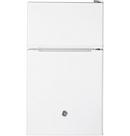 GE&reg; White 18-3/4 in. 3.1 cu. ft. Compact Refrigerator 